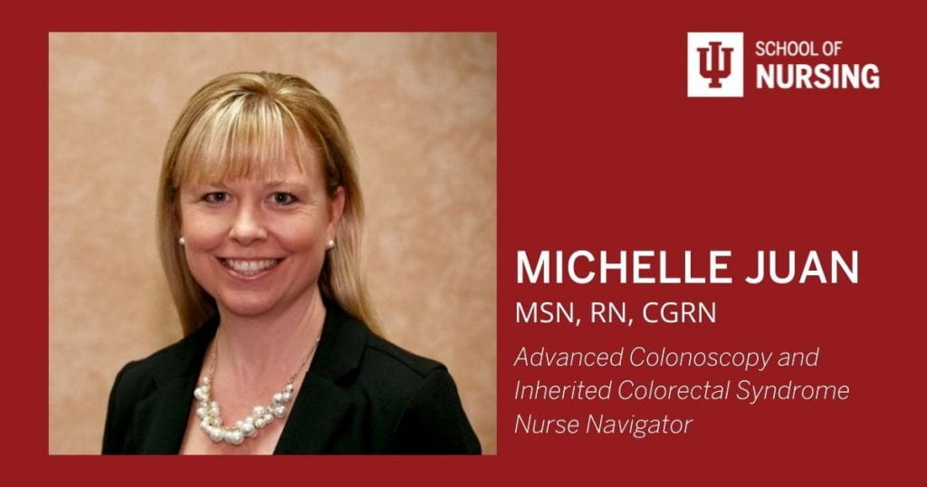 Image of Michelle Juan, MSN, RN, CGRN, Advanced Colonoscopy and Inherited Colorectal Syndrome Nurse Navigator