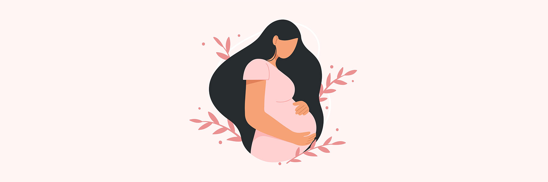 Graphic of expecting mother