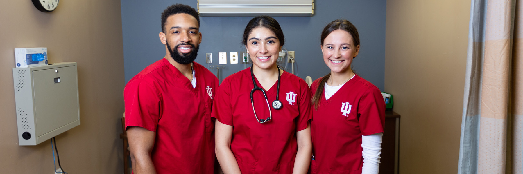 Group of IUPUI nursing students