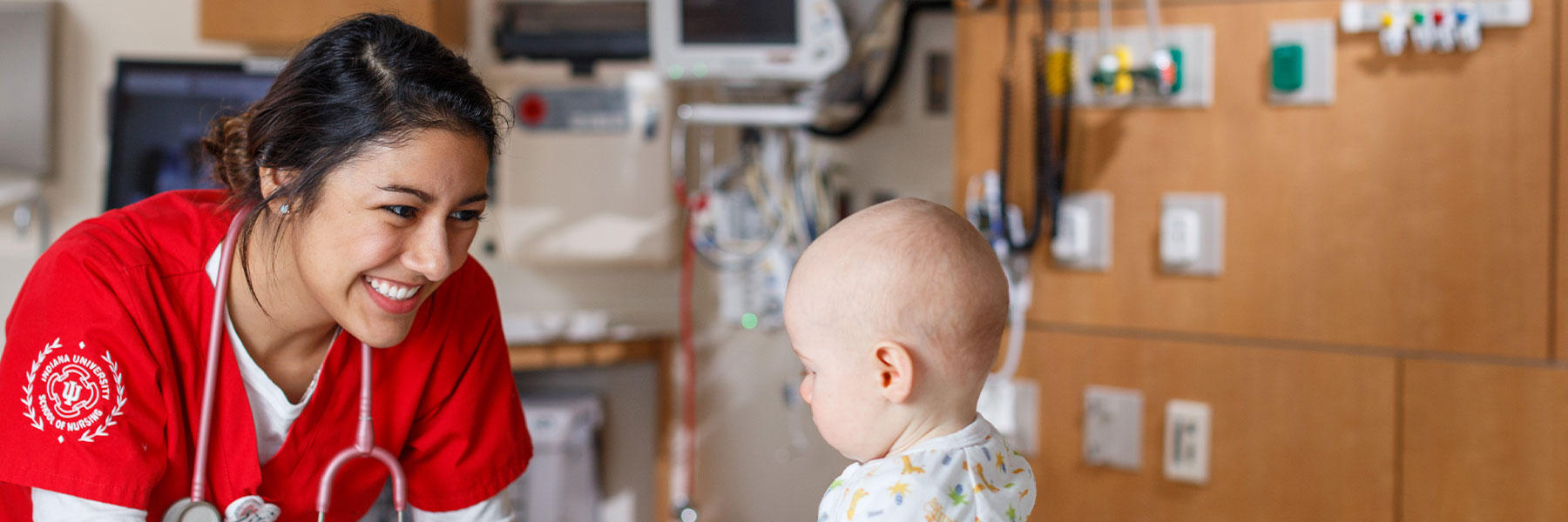 Nurse with child