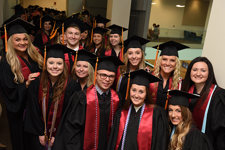 group of graduates