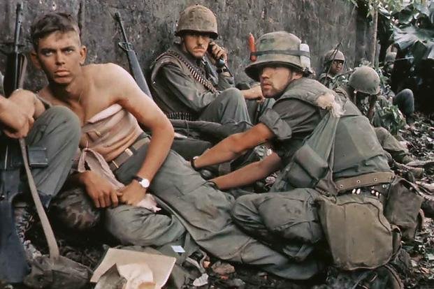 Soldiers during Vietnam war