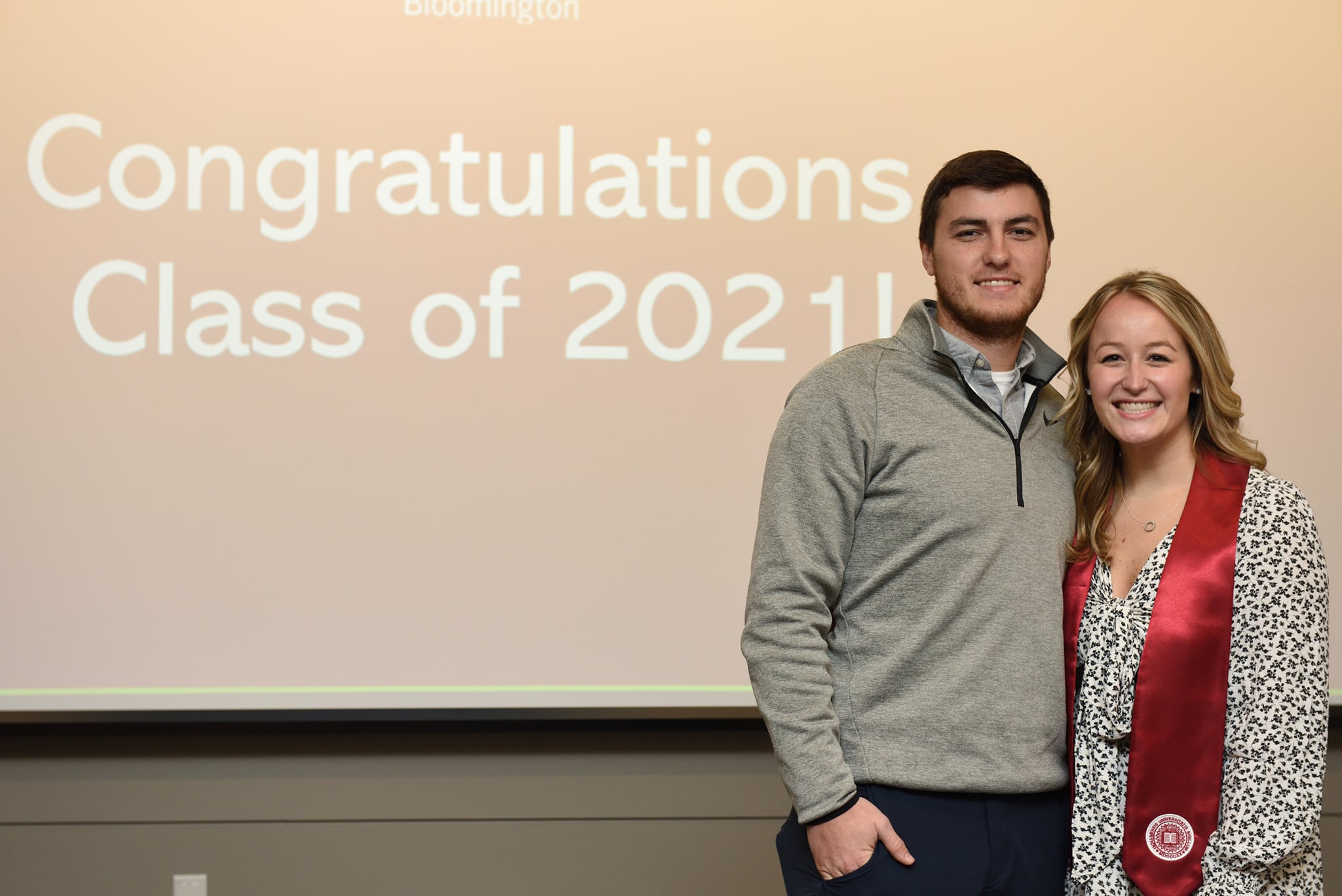 IUSON grad and family