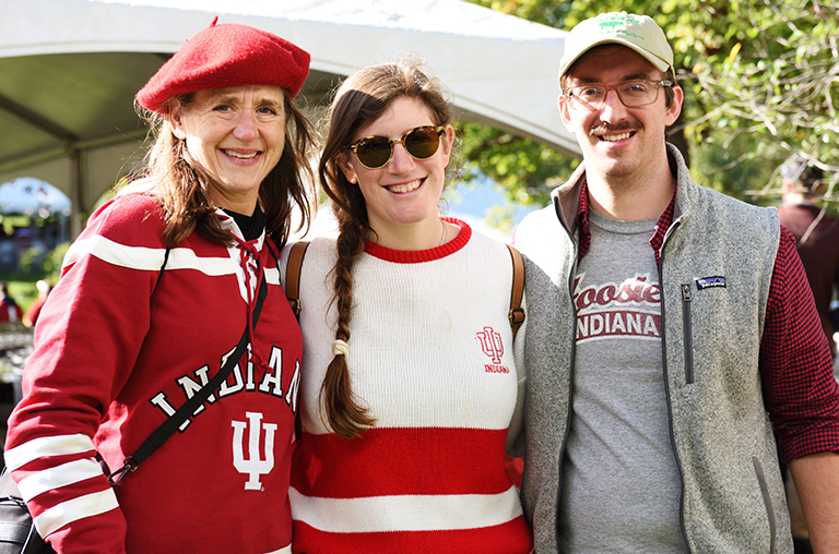 People celebrate homecoming