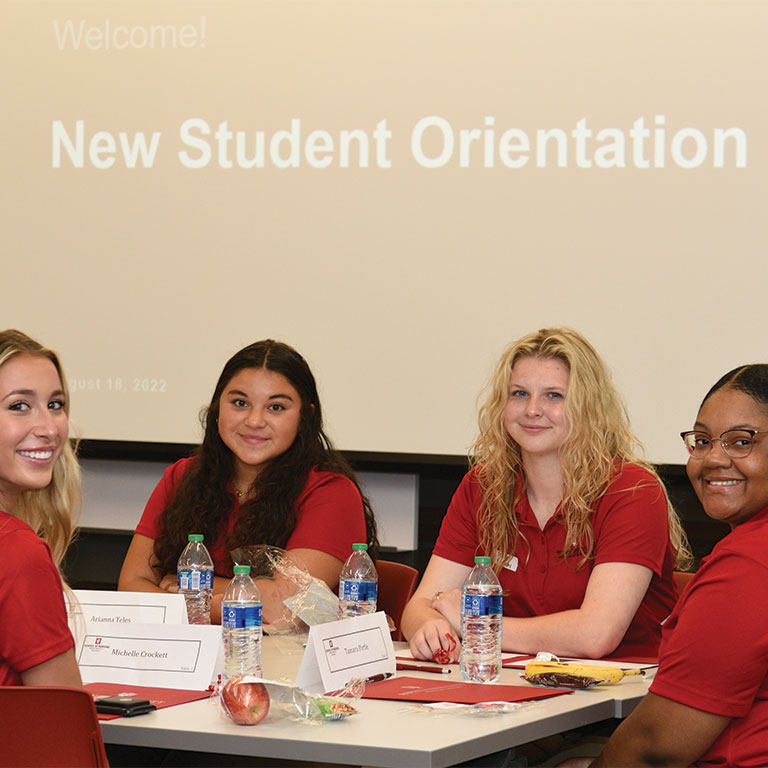 Group of IUSON students